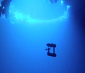 seabed research instrument under water